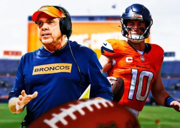 Broncos head coach Sean Payton’s first reaction to the team’s unsightly first win of the season.