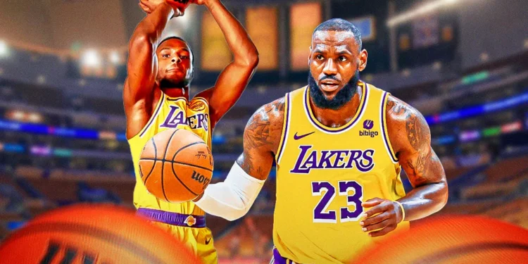 LeBron James dishes on first experience training with Bronny James as Lakers