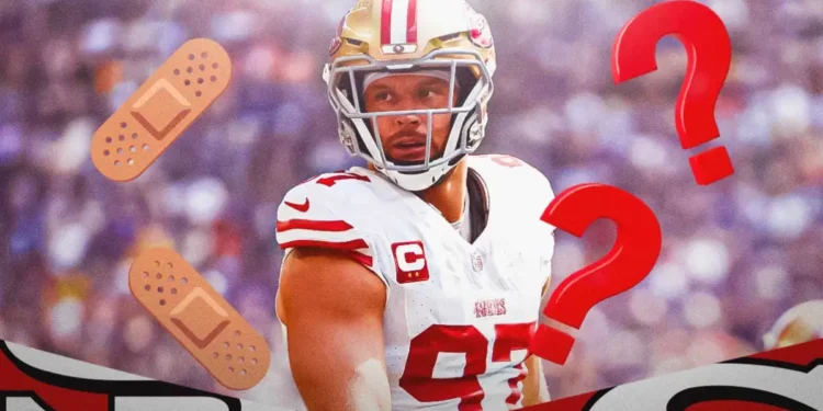 Nick Bosa speaks out on injury condition following tight 49ers loss against. Rams