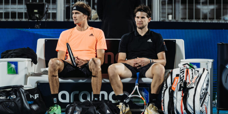 Alexander Zverev says he has three reasons to thank Dominic Thiem after he retires from tennis