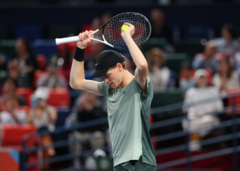 Jannik Sinner breaks Rafael Nadal’s 15-year record by defeating Novak Djokovic in the Shanghai Masters final.
