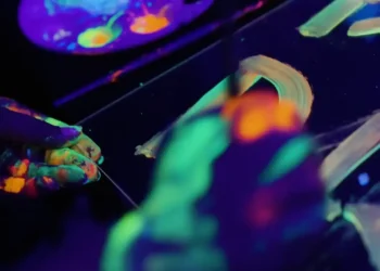 Get Creative with Neon Brush: A 21+ Paint-in-the-Dark Experience Like No Other!
