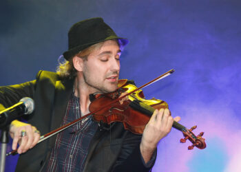 SENSATION:David Garrett, the violin rock star, performs in Conegliano on October 9th.