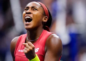 Coco Gauff gives her hair a makeover while on a date with lover Jalen Sera.