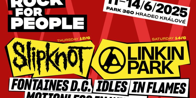 BREAKING: Slipknot and Linkin Park to headline Rock for People 2025