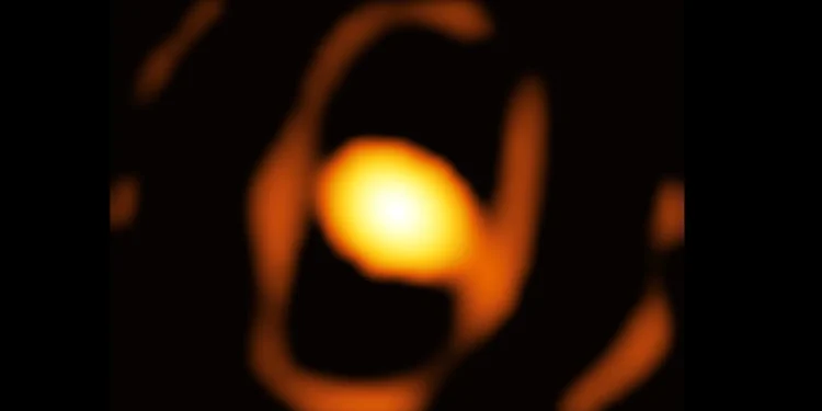 Astronomers Focus on a Star Beyond Our Galaxy, Drawing Comparisons to the Eye of Sauron