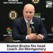 Despite all I did- said Bruins fired coach Jim Montgomery