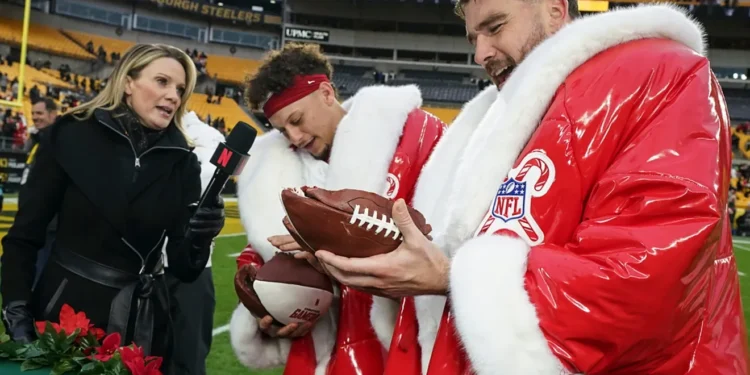 KANSAS CITY CHIEF’S SANTA: Chiefs beat Steelers on a record-breaking Christmas Day for Patrick Mahomes and Travis Kelce