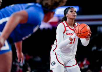 Georgia women’s basketball can’t finish, falls to Virginia Tech 70-61 at home