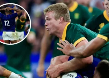 CASE GROWN WORSE: France centre Jonathan Danty Has Filed a case against Pieter-Steph du Toit for a perceived ‘injustice’. bitterness escalate about their Rugby World Cup exit to the Springboks and has…