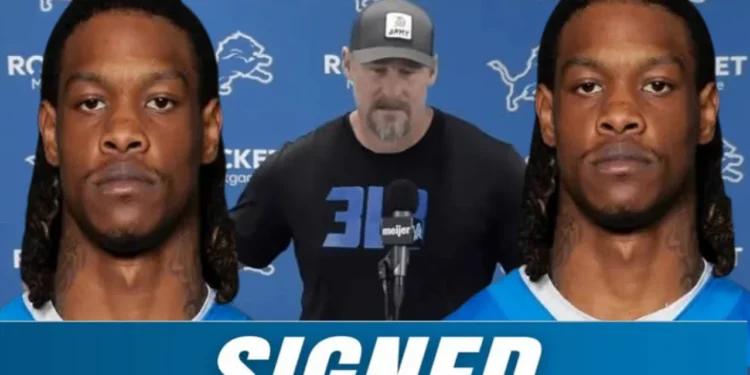 The Detroit Lions have finalized a two-year contract with wide receiver Jameson Williams.