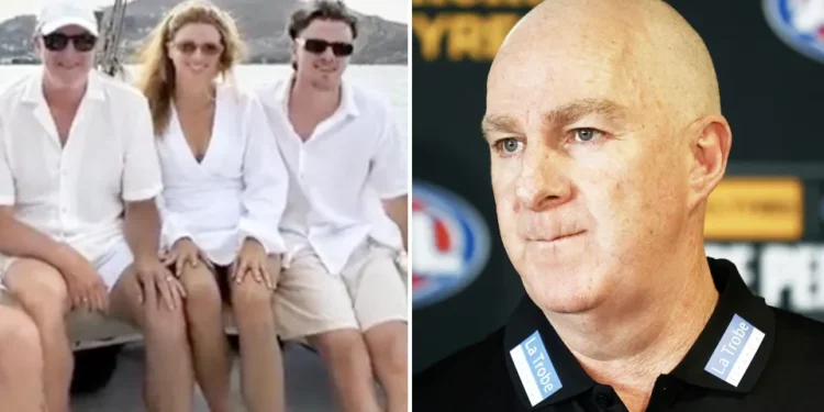 Collingwood football boss’ departure confirmed after backlash over holiday photos with family