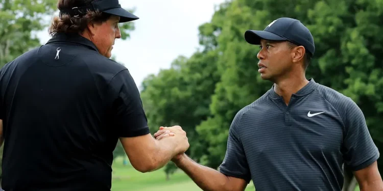 Bold Attempt to Trick Phil Mickelson Into Reviving Tiger Woods Rivalry Fails Miserably: ‘Not Going to Fall for That’