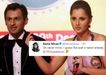 Sania Mirza and Shoaib Malik’s romantic banter is a treat for all Indo-Pak sports fans!
