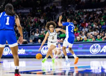 Winning Ways Continue As Third-Ranked Irish Stifle SMU, 88-64