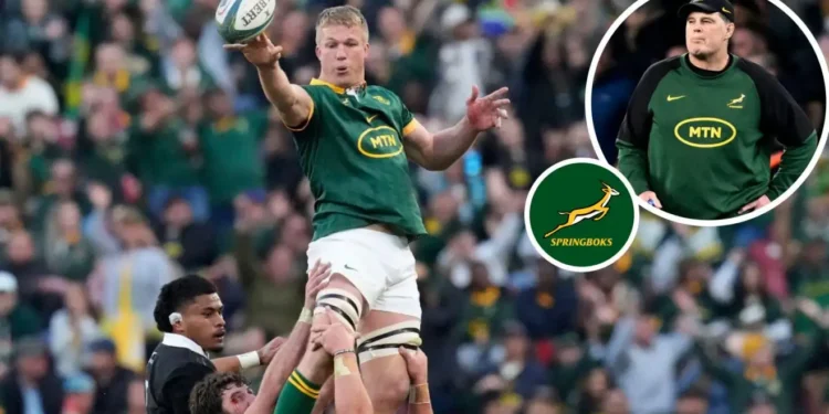 Springboks Star Pieter-Steph du Toit’s Status in Doubt? Rassie Erasmus Reacts to Steve Hansen’s Stunning Revelation!
