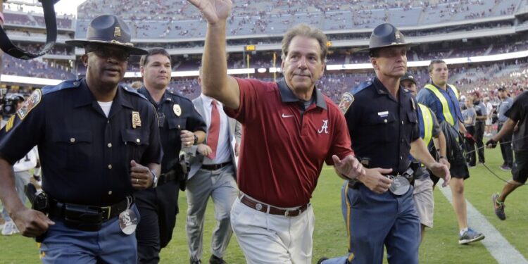 Retired Tide coach Saban to join College Football Hall of Fame