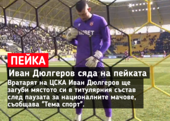 ВЪРЗАНА ПЕЙКА В ЦСКА 🔴: Шокиращото преминаване на Иван Дюлгеров от игра към пейката. Научете повече на 👇👇👇