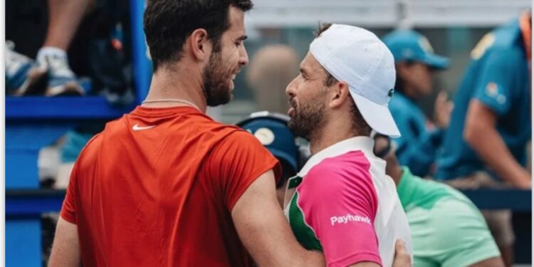 Хачанов след поражението: Не е до късмет, Григор беше по-смел от мен и заслужено спечели