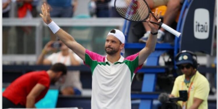 Григор Димитров доминира срещу Брандън Накашима в най-силния мач на сезона