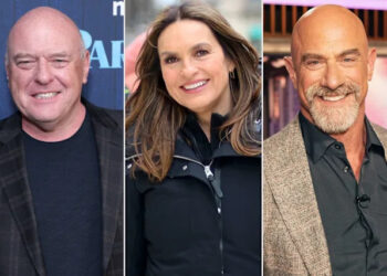 Why Dean Norris Was ‘Laughing My A– Off’ After Christopher Meloni Made Him Flirt with Mariska Hargitay on Screen (Exclusive)