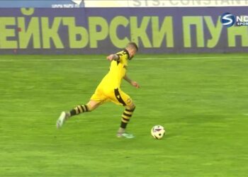 Ботев поведе след гол-шедьовър на Йорданов в тежките условия на “Тича”