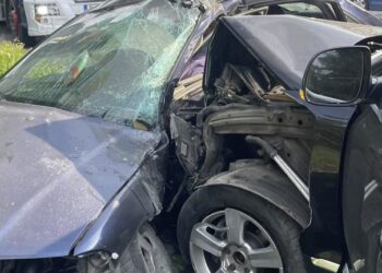 Две български семейства пометени в ужасна катастрофа тази следобед в Пловдив, толкова тъжно, че бременна майка е сред тях