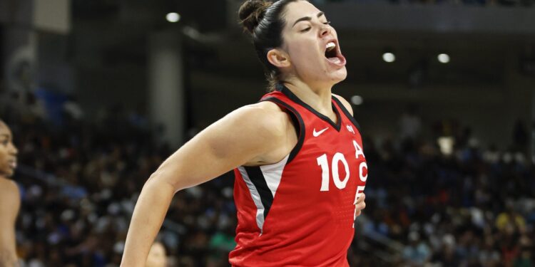 Kelsey Plum has won a Guinness world record,as the first athlete in the history of sport to have