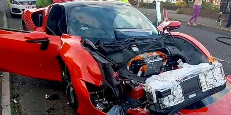 Ferrari Accident Claims Life of Entire Family Including Pregnant Mother