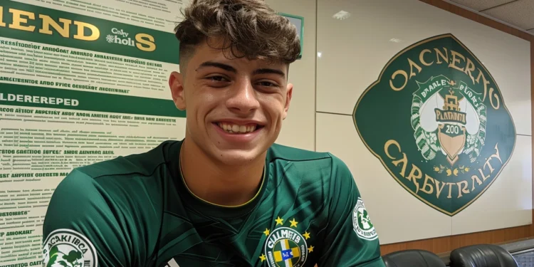 Левски София привлече аржентинския и нападател на Палмейрас Агустин Гиай с 5-годишен договор, като той ще се присъедини през лятото, 21-годишният, който е считан за бъдещето на Аржентина