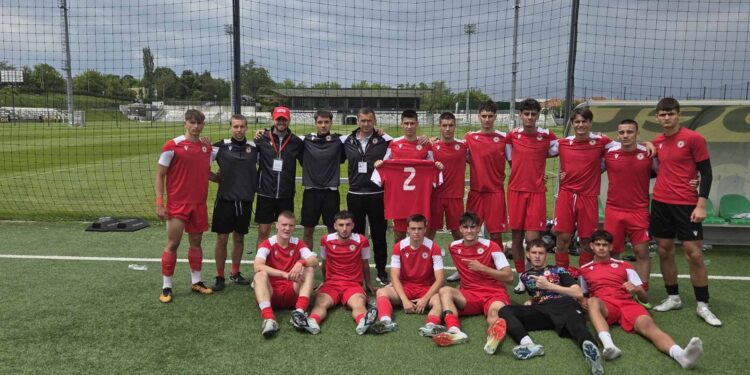 Равенство 2:2 за ЦСКА U17 в Разград