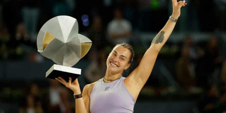 Sabalenka Defeats Gauff to Win Madrid Open
