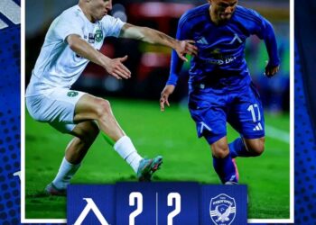 Равенство в последното домакинство за сезона. 🏟️