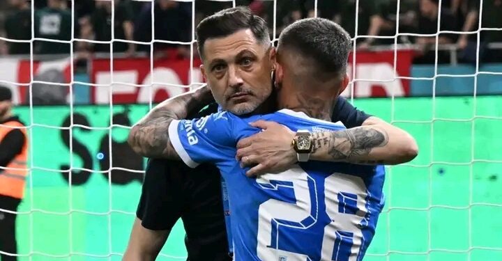 Universitatea Craiova a încheiat sezonul 2024/2025 din Superliga pe locul trei, clasându-se în play-off cu 40 de puncte.