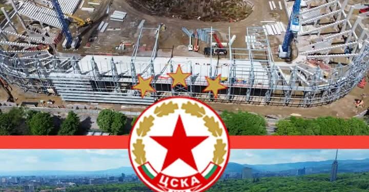 Кой забеляза статуята на човек пред проекта за нов стадион на ЦСКА София; това трябва да е легендата на София… снимки в линка.
