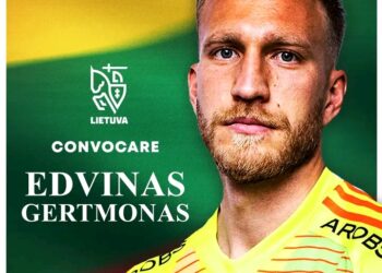 Edvinas Gertmonas, în lotul Lituaniei pentru meciurile împotriva Maltei și Danemarcei