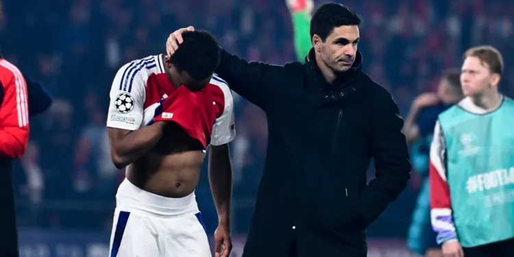 Артета: Нямаше по-добър отбор от Арсенал в турнира, затова боли, че отпадаме