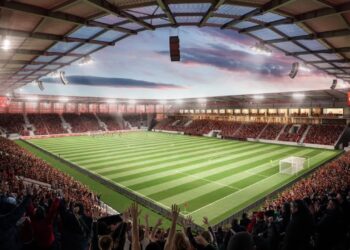 🇧🇬 Реконструкцията на века: Стадионът на Българската армия – Сглобяването на козирката напредва ударно!