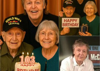 BREAKING: Paul McCartney Gave Up His Private Helicopter to Reunite a 103-Year-Old WWII Veteran with His Wartime Sweetheart — What Happened Next Became a Birthday Gift for Paul Himself…