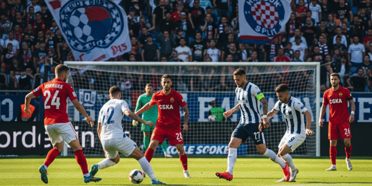 ЦСКА София е Готов за Битка с Хайдук Сплит във Високопрофилна Контрола