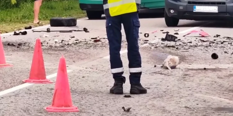 Катастрофа с пет деца край Ямбол, бебе е с черепно-мозъчна травма