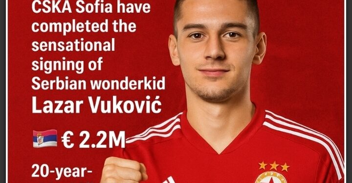 Червената армия е подсилена: ЦСКА София привлече сръбска звезда! Бъдещето изглежда светло.