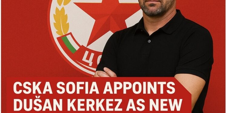 ЦСКА София назначи Душан Керкез за нов старши треньор Прочетете още 👇👇👇👇
