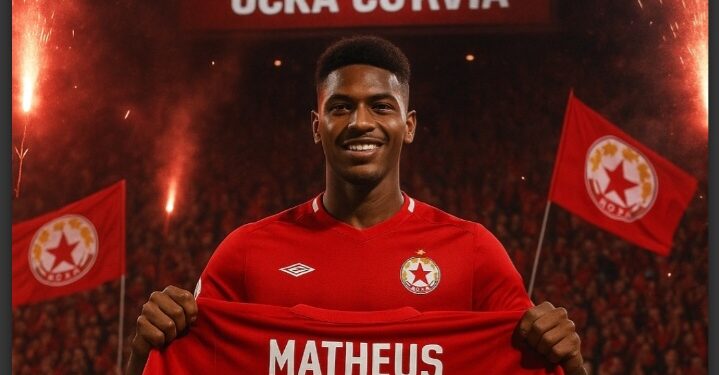 Червената мълния удари Европа: ЦСКА София привлече бразилския вундеркинд за шокиращите €12 милиона!”