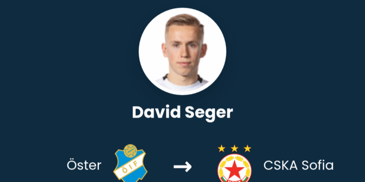 Дейвид Сегер Насочва Поглед към ЦСКА София с Изтичащ Договор