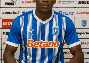 RUPTĂ DE JOC SURPRINZĂTOARE LA CRAIOVA 🔵 ⚪: Paul Diaby își finalizează transferul la Universitatea Craiova într-unul dintre transferurile șocante dinaintea perioadei de transferuri de vară!