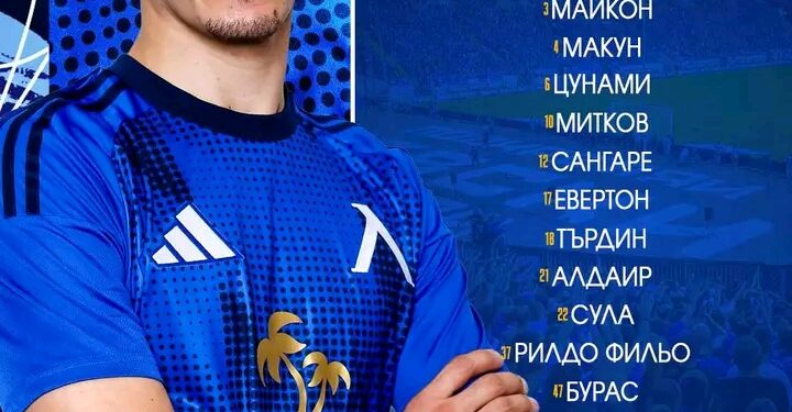 💙 “Синята” лавина, няма да се спре, там където мине, нищо не расте…” 👉 Ето я групата за двубоя с „Лудогорец.