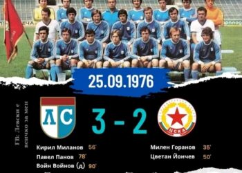 🔥 Исторически Обрат! Левски обърна ЦСКА от 0:2 до 3:2 на 25 септември 1976 г. – Раждането на легендарния рефрен „Хей, чуй ЦСКА…“ 💙  Искате ли да направя още няколко варианта в различен стил – по-епичен, по-емоционален или по-фенски?