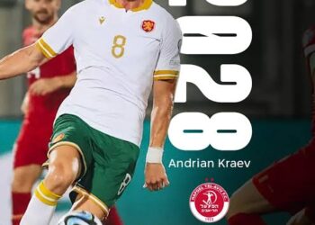 Заради продължаващата криза в Израел Андриан Краев ще се завърне в България с ЦСКА София, потвърдено след смяната му срещу Грузия