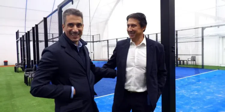 Заглавие: Левски почете откриването на нов спортен комплекс за футбол и падел